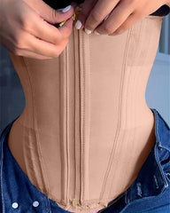 Zip & Breasted Body Shaper Tank Top